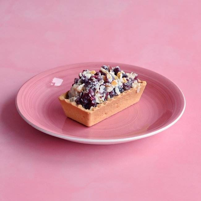 Łódeczka żurawiną i migdałem