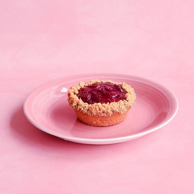 Mini tarta z żurawiną